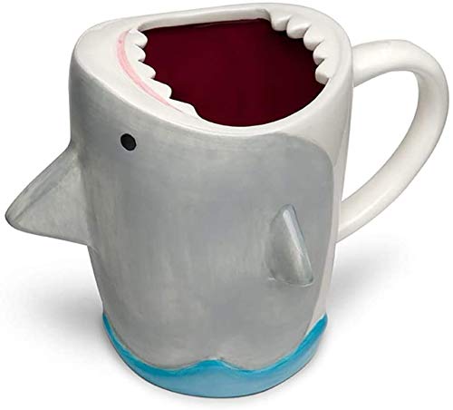 TG | Shark Attack Keramiktasse | 284 ml | Spaß für alle Altersgruppen