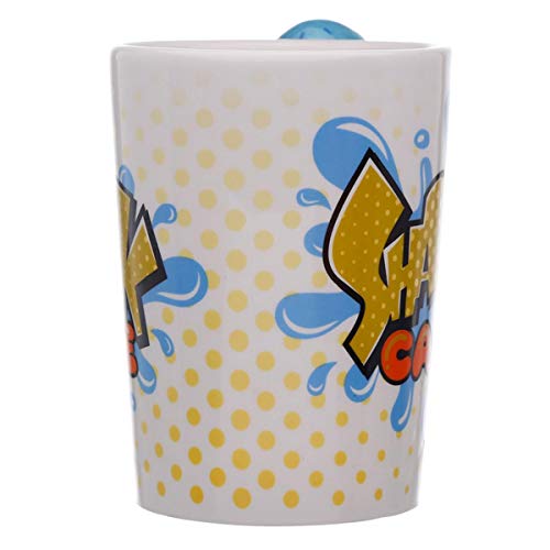 Puckator Hai geformte Henkel Tasse Bite me - 4