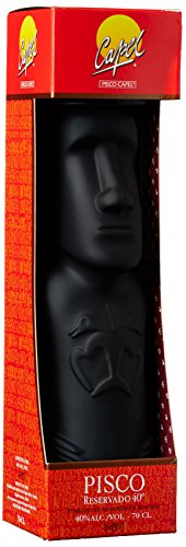 Pisco Capel Moai Statue mit Geschenkverpackung (1 x 0.7 l) - 3