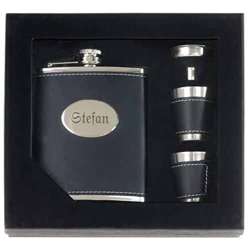 Kaufdeingeschenk Set Soho Flachmann – Individuell gestaltbar