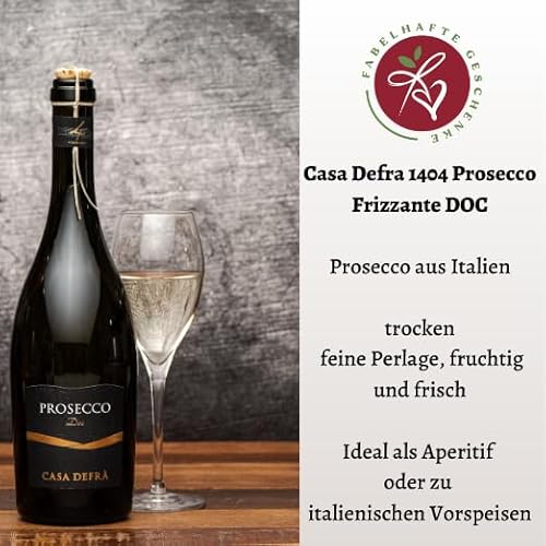 Geschenkset Prosecco mit Schokoladentrüffel - 3