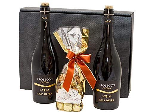 Geschenkset Prosecco mit Schokoladentrüffel - 2
