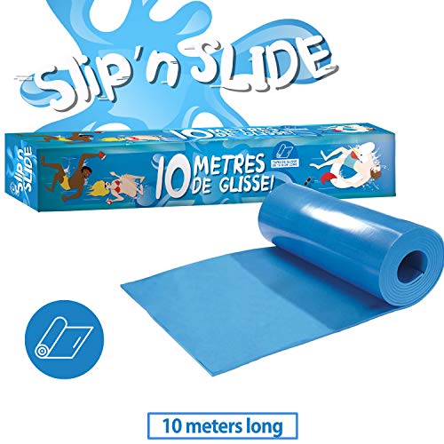 Offizielle XXL Riesige Wasserrutschmatte | 10 Meter Wasserrutsche | Bauch Rutscher Premium Qualität | Slip’n Slide | Wasserspiel im Freien | Freiluftspiel | Schnellste Rutsche | 100% Spaß - 2