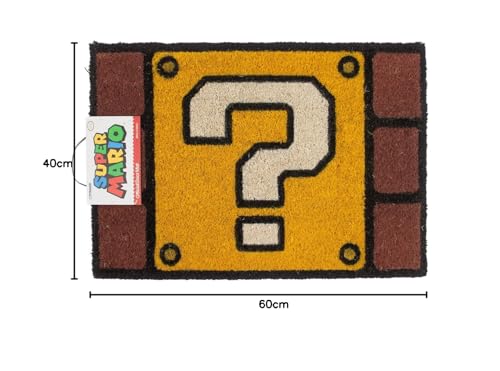 Nintendo – Super Mario Question Block Door Mat - 3