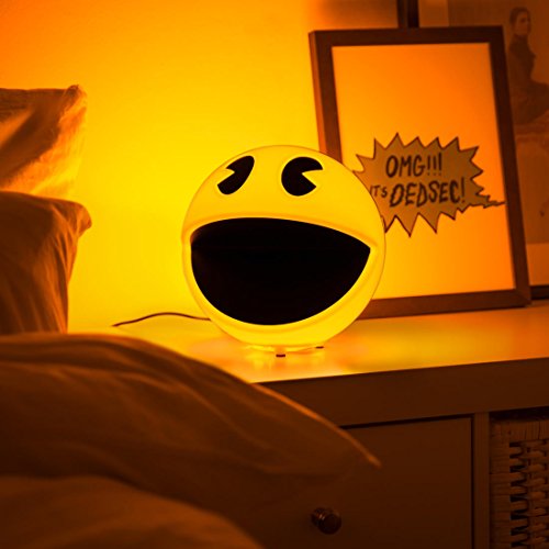 Pacman Z884195 Lampe Pac-Man mit Sound, Mehrfarbig