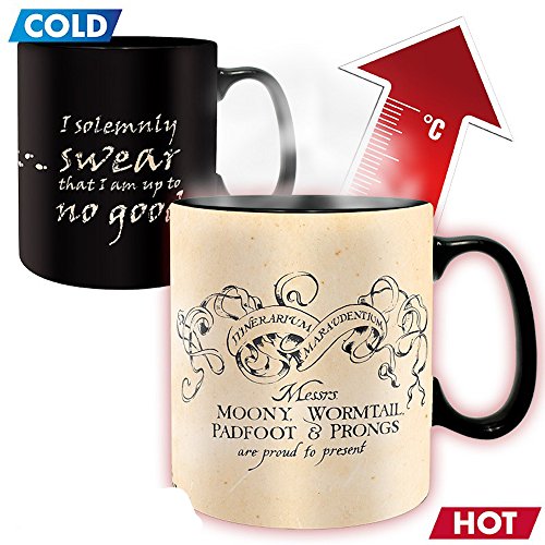 Thermoeffekt Tasse mit Harry Potter – Karte des Rumtreibers - 2