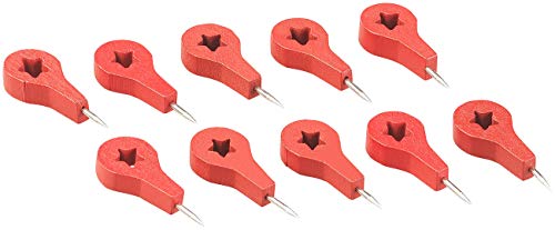 infactory Weltkugel: Drehbarer Kork-Globus mit 10 Pins zum Markieren, Ø 15 cm (Globus Deko) - 4