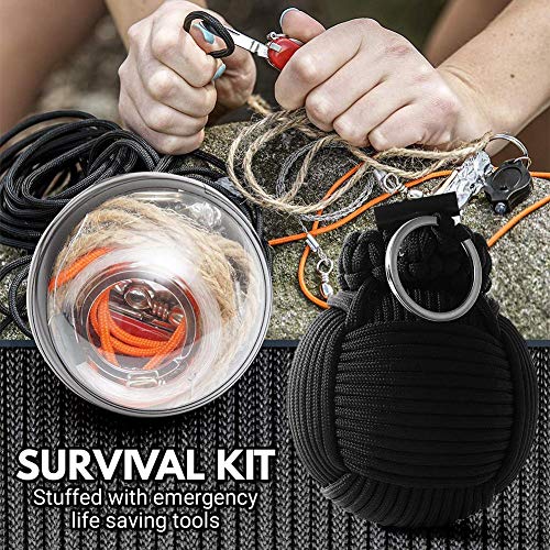 Findema Notfall Kit Mini Erste-Hilfe-Kit DIY Granate Form Kit Survival Tool für Camping Wandern Jagd - 6