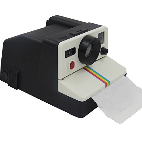 MUMENG Retro – Style Polariod Creative Kamera Toilettenpapier-Box Toilettenpapierhalter Feuchttuchbox Wasserdichte Toilettenpapierhalter Taschentuchspender Tücherbox Kosmetiktücher Kosmetiktücherbox - 2