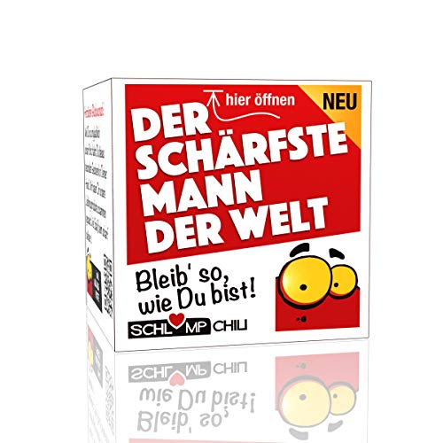 Der schärfste Mann der Welt - Ein witziges Geschenk Set für Männer