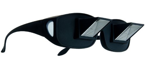 KOBERT GOODS Prisma-Brille 90 Grad Blickwinkel-Funktion ermöglicht das Bequeme Lesen und Fernsehen im liegen Horizontale Sicht ohne Stärke für Entspannte Positionen im Bett und Sofa Lazy Readers