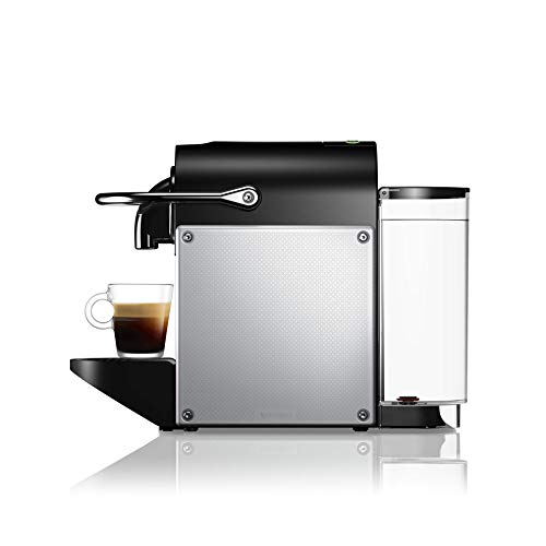 De’Longhi Nespresso EN 124.S Kapselmaschine Pixie Silber | 1260 Watt | 0,7 Liter | Seitenpanels aus recycelten Nespresso Kapseln - 5