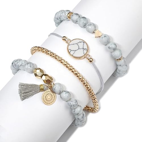 Edary Armband-Set mit Quasten - 2
