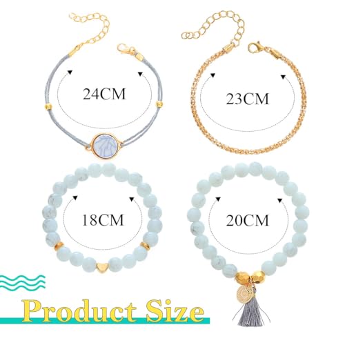 Edary Armband-Set mit Quasten - 4