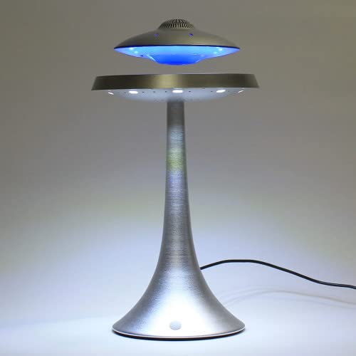 Ufosound Concept Ufosound Lautsprecher, schwebend, Grau auf grauem Fuß, mehrfarbige LEDs mit Induktion - 8