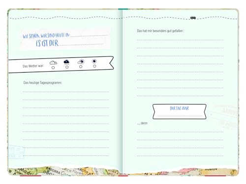 Reisetagebuch (Landkarte) (Geschenke für alle, die gerne reisen und die Welt entdecken) - 7