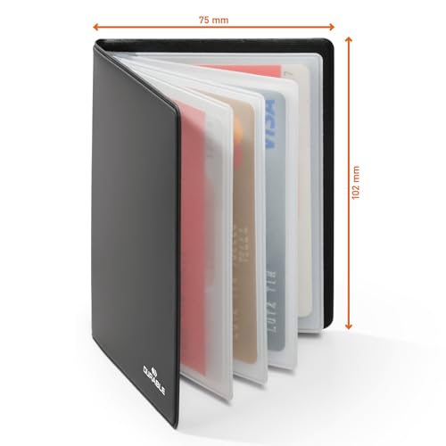 Durable Kreditkartenetui mit Rfid Schutz, Kartenetui für 8 Karten, schwarz, 230958 - 4