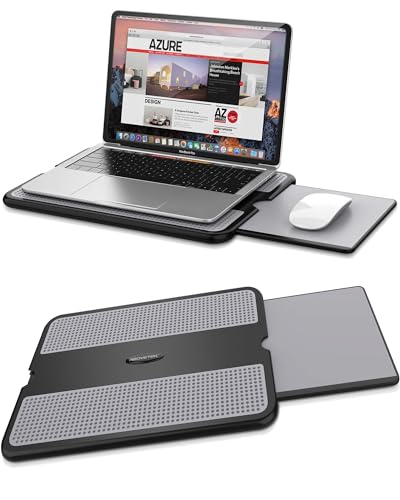 AboveTEK Laptopkissen,Kniekissen Laptop mit Maus Unterlage für Notebook MacBook Bett Sofa Couch Reise