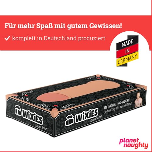 WIXIES Wichstücher lustiges Geschenk für den Schwulen Freund, 7 Servietten zum Masturbieren für den besten gay Kumpel, Junggesellenabschied, Weihnachten, Geburtstag, Scherzartikel, Spankrags - 4