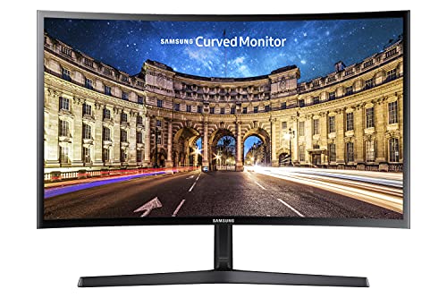 Samsung C24F396FHU 60,9 cm (24 Zoll) Curved Monitor, schwarz