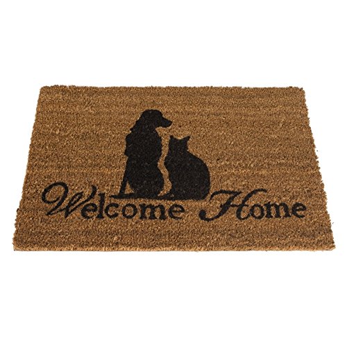 Designed by Lotte Karlie 796208 Kokosmatte ‚Welcome Home‘ L: 60 cm B: 40 cm Natur