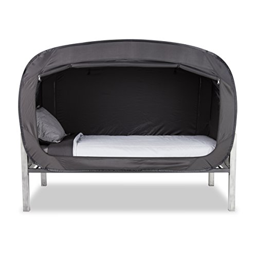 Sichtschutz Pop Bett Zelt, schwarz, Queen