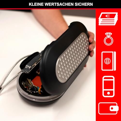 Mobile Safe Case – MASTER LOCK Tragbarer Tresor- Wertsachen schützen! - 2