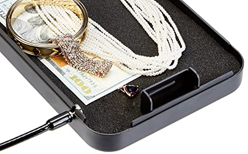 AmazonBasics – Tragbare Sicherheitsbox mit Zahlenschloss, extra-groß - 6