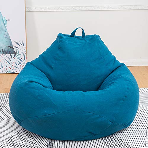 Souarts Sitzsack Bean Bag Covers Ohne Füllung Indoor Bodenkissen Chair Sitzsäcke Möbel Kissen Sessel Sofa BeanBag