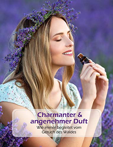 VicTsing Ätherische Öle Set (6x10ml), Essential Oil für Aromatherapie, Duftöl für Aroma Diffuser, 100% Rein Öle, Lavendel, Pfefferminz, Teebaum, Zitronengras, Eukalyptus, süße Orange-Braun - 7