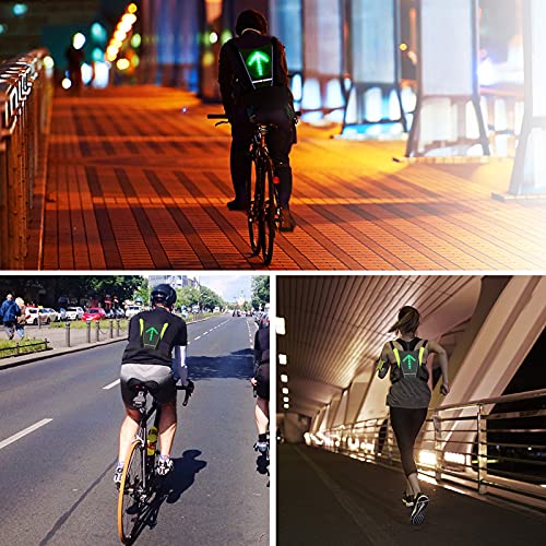 LED Reflektierende Weste-mehr Sicherheit beim Sport -Laufen und Fahrradfahren - 9