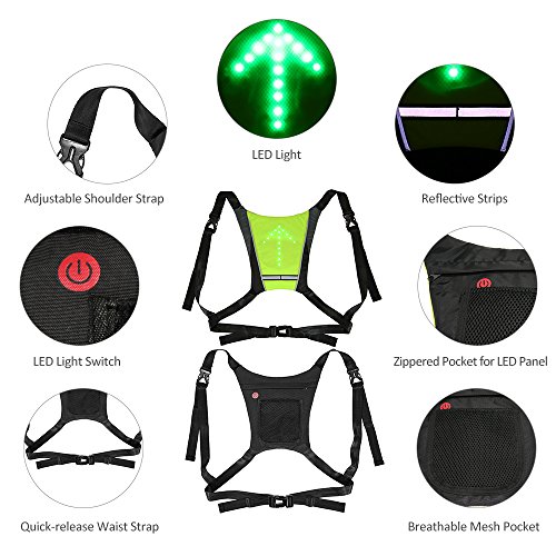 USB -LED Licht Rucksack mit Fernbedienung - 6