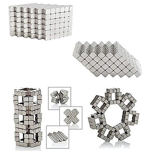 myHodo Magnetwürfel Premium Set, vielseitig einsetzbar, Stresskiller Anti Stress Geschenkidee für ihn, Neodym Magnete extra stark 5mm 100 Stück, Technik Gadget Büro Deko, Magnete für Magnettafel - 7