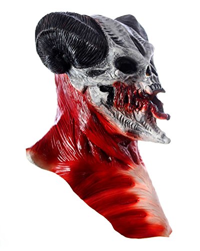 Halloween Maske Horror Dämon Zombie Monster aus Latex für Erwachsene - 2