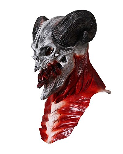 Halloween Maske Horror Dämon Zombie Monster aus Latex für Erwachsene - 3