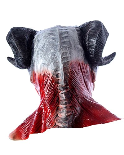 Halloween Maske Horror Dämon Zombie Monster aus Latex für Erwachsene - 4