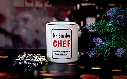 Tasse Ich bin der Chef – mit Spruch – lustig – Büro/Arbeit/Geschenke für den Chef - 4