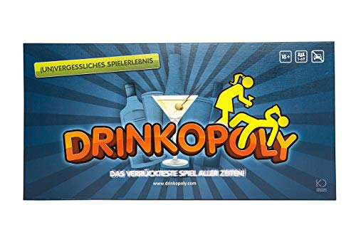 Drinkopoly - Gesellschaftsspiel - an das Sie sich (un)gern erinnern mögen!