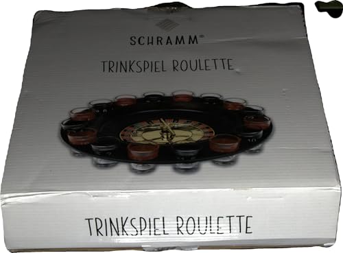 Schramm® Trinkspiel Roulette inkl. Geschenkverpackung Party Spiel Saufspiel für Erwachsene - 9