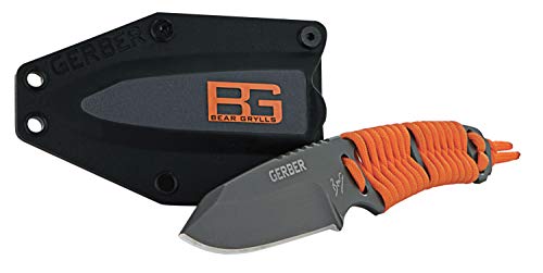 Gerber Bear Grylls Outdoor/Survival-Messer, Paracord Fixed Blade Knife, Klingenlänge: 8,1 cm, Rostfreier Stahl, 31-001683