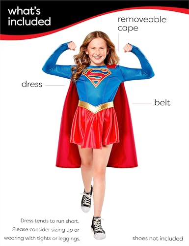 Rubie’s Deluxe Superhelden-Kostüm, offizielles Produkt der Supergirl-TV-Serie, Größe S - 2