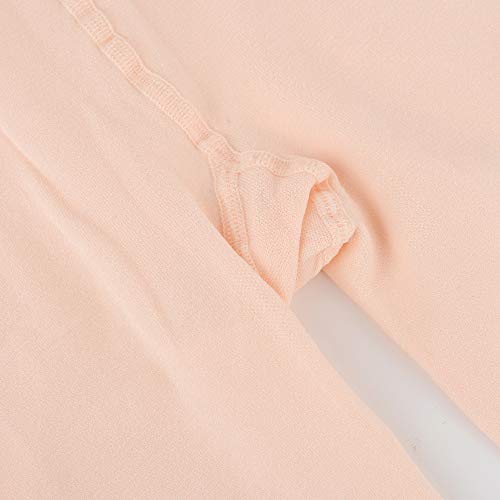 Soudittur Ballett Strumpfhose für Mädchen und Damen mit Fuß Ultra-Stretch, 1 Paar Ballett Rosa, Gr.- M (125-140 cm) - 7