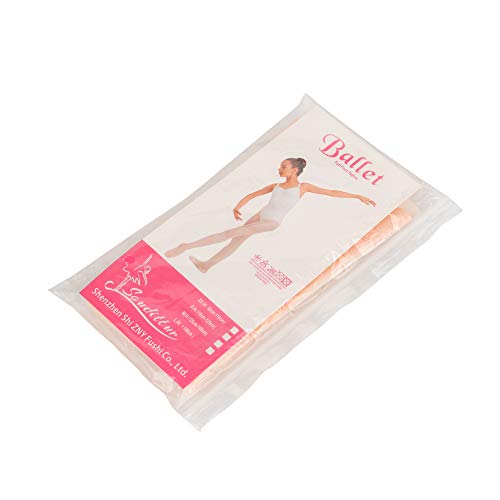 Soudittur Ballett Strumpfhose für Mädchen und Damen mit Fuß Ultra-Stretch, 1 Paar Ballett Rosa, Gr.- M (125-140 cm) - 8
