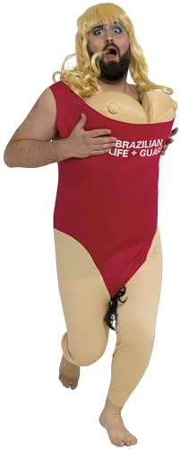 Rettungsschwimmerin Kostüm mit Busen zum Junggesellenabschied Gr. M-XL, GröÃŸe:L - 2