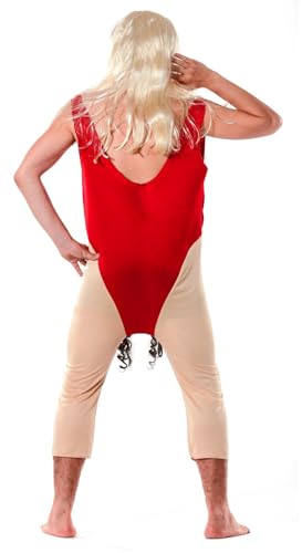 Rettungsschwimmerin Kostüm mit Busen zum Junggesellenabschied Gr. M-XL, GröÃŸe:L - 3