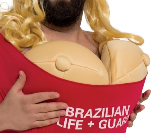 Rettungsschwimmerin Kostüm mit Busen zum Junggesellenabschied Gr. M-XL, GröÃŸe:L - 4