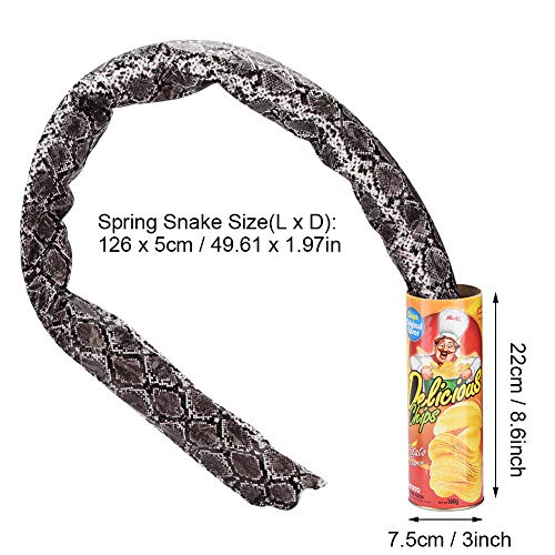 Fdit Lustige Kartoffelchips lustige Streiche Witze springen aus der Fr¨¹hlingsschlange - 2