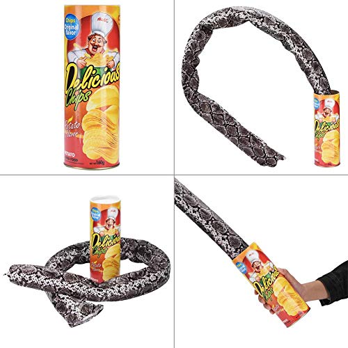 Fdit Lustige Kartoffelchips lustige Streiche Witze springen aus der Fr¨¹hlingsschlange - 4