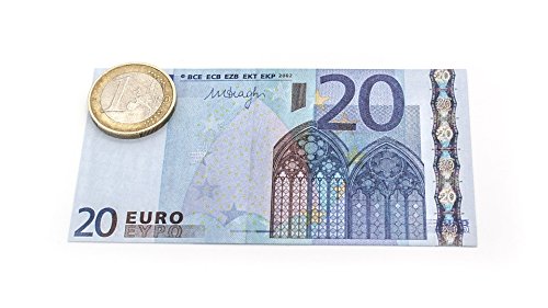 Cashbricks 7 x 25 Spielgeld Euro Scheine Set Scheine verkleinert auf 75% - 6