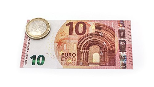 Cashbricks 7 x 25 Spielgeld Euro Scheine Set Scheine verkleinert auf 75% - 5